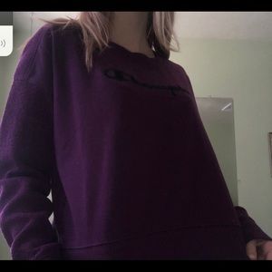 Purple Champion Sweatshirt